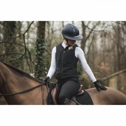 Vestă Protecție Airbag Moto de Damă BERING LADY C-PROTECT AIR · Negru  - 3