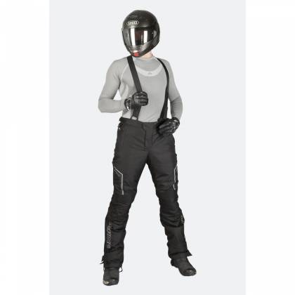 Pantaloni Moto din Textil BERING DUSTY · Negru  - 4