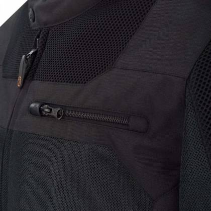 Geacă Moto de Vară din Textil BERING MALIBU · Negru  - 2