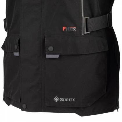 Geacă Moto din Textil GoreTex BERING HURRICANE GTX · Negru  - 4