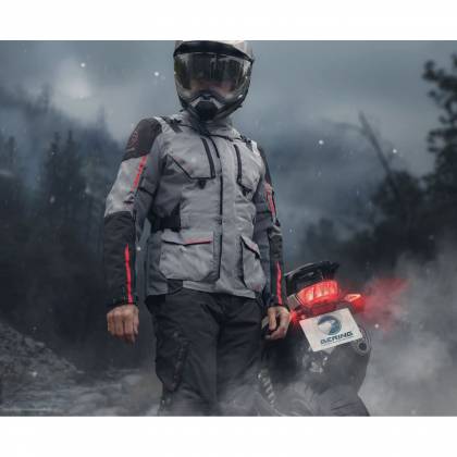 Geacă Moto din Textil BERING NORDKAPP · Negru  - 2