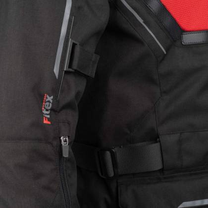 Geacă Moto din Textil BERING NORDKAPP · Negru  - 4