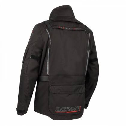 Geacă Moto din Textil BERING NORDKAPP · Negru  - 5