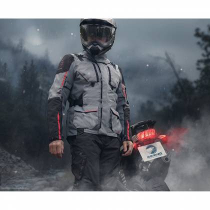 Pantaloni Moto din Textil BERING NORDKAPP · Negru  - 2