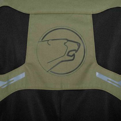 Geacă Moto de Vară din Textil BERING BAMAKO · Negru / Kaki  - 4