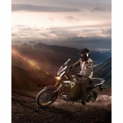 Geacă Moto din Textil BERING BOSTON · Kaki / Bej  - 1