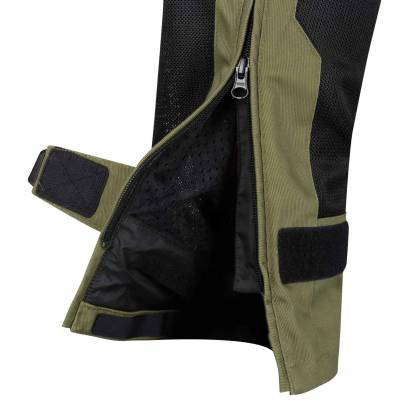 Pantaloni Moto de Vară din Textil BERING BAMAKO · Negru / Kaki  - 6