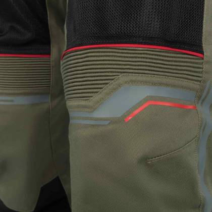 Pantaloni Moto de Vară din Textil BERING BAMAKO · Negru / Kaki  - 4