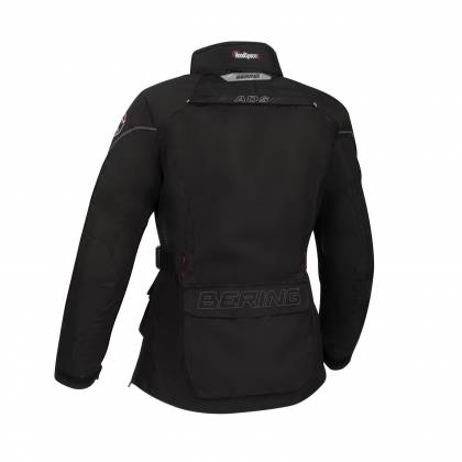 Geacă Moto Damă din Textil BERING LADY OURAL · Negru / Roșu  - 3