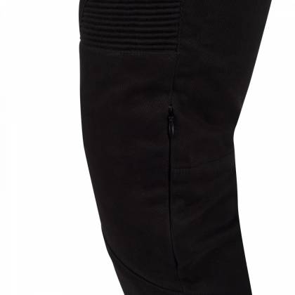Blugi Moto Damă din Bumbac Elastic cu Întărituri Kevlar BERING LADY PEGGY · Negru  - 3