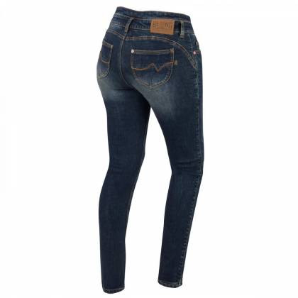 Blugi Moto Damă Stretch cu DuPont Kevlar BERING LADY PATRICIA Slim Fit · Albastru  - 1