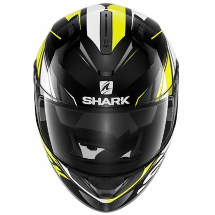 Cască Moto Integrală SHARK RIDILL 1.2 PHAZ · Negru / Galben / Alb  - 1