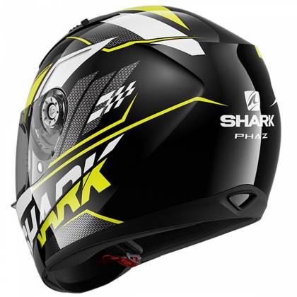 Cască Moto Integrală SHARK RIDILL 1.2 PHAZ · Negru / Galben / Alb  - 2