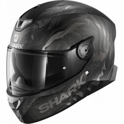 Cască Moto Integrală SHARK SKWAL 2 IKER LECUONA cu Lumini LED · Negru Mat / Gri  - 0