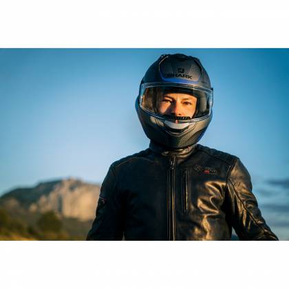 Cască Moto Modulară SHARK EVO GT ENCKE · Gri Mat / Galben / Negru  - 9