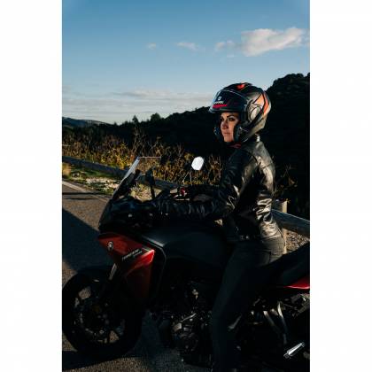 Cască Moto Modulară SHARK EVO GT ENCKE · Gri Mat / Galben / Negru  - 8