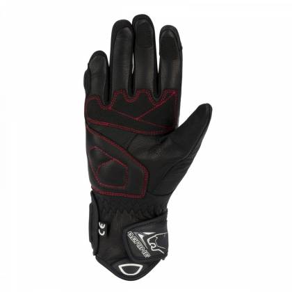 Mănuși Moto Damă din Piele BERING LADY KORA · Negru  - 1