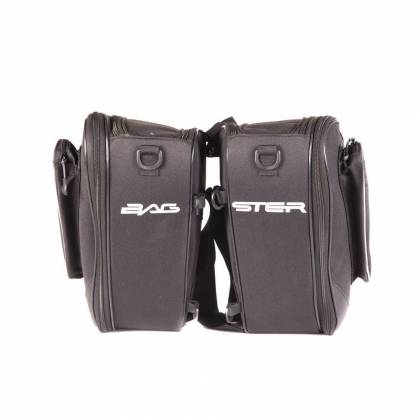 Geantă Moto pentru Șa Extensibilă BAGSTER RIVAL 20-30L · Negru  - 3