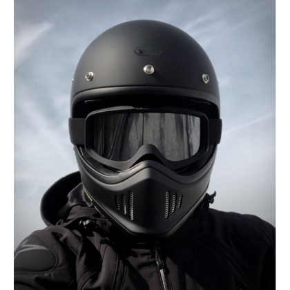 Cască Moto Dual-Sport Vintage SHOEI EX-ZERO · Negru  - 3