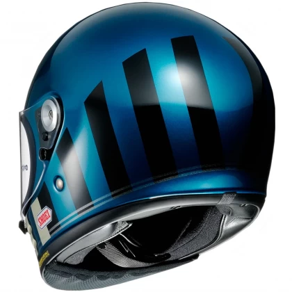 Cască Moto Integrală SHOEI GLAMSTER RESSURECTION TC-2 · Albastru / Alb / Negru  - 4