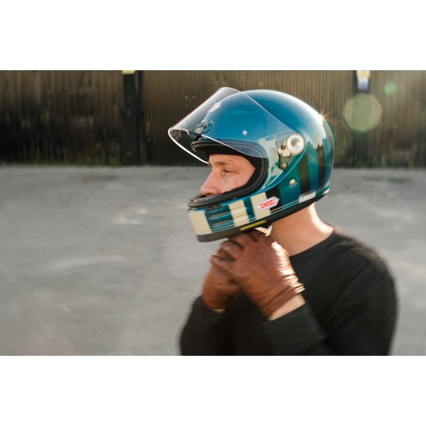 Cască Moto Integrală SHOEI GLAMSTER RESSURECTION TC-2 · Albastru / Alb / Negru  - 2