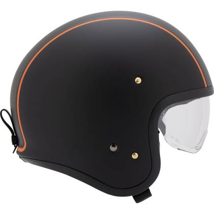 Cască Moto Open-Face SHOEI J.O CARBURETTOR TC-8 · Negru Mat / Gri / Roșu  - 4