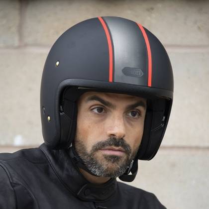 Cască Moto Open-Face SHOEI J.O CARBURETTOR TC-10 · Maro / Galben / Portocaliu  - 6