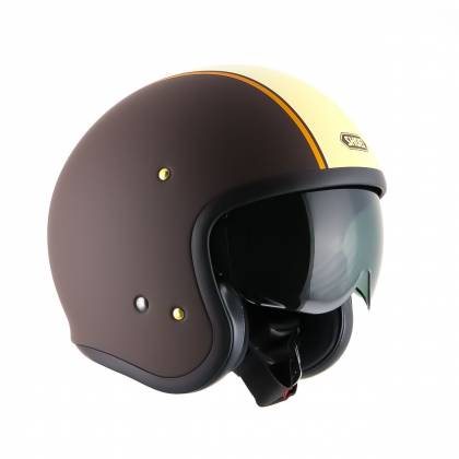 Cască Moto Open-Face SHOEI J.O CARBURETTOR TC-10 · Maro / Galben / Portocaliu  - 1