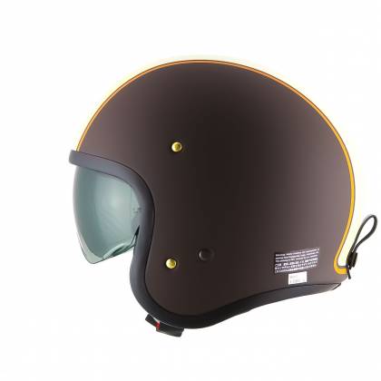 Cască Moto Open-Face SHOEI J.O CARBURETTOR TC-10 · Maro / Galben / Portocaliu  - 3