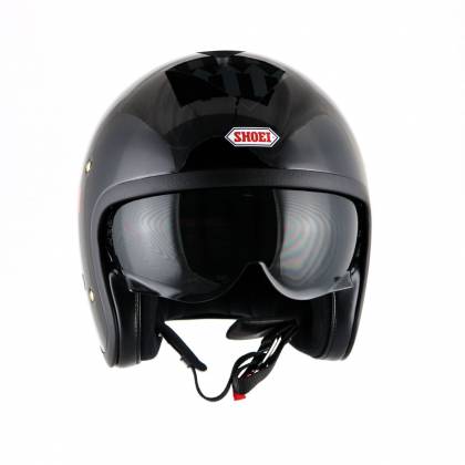 Cască Moto Open-Face SHOEI J.O LUCKY CAT GARAGE TC-5 · Negru / Roșu / Gri  - 7