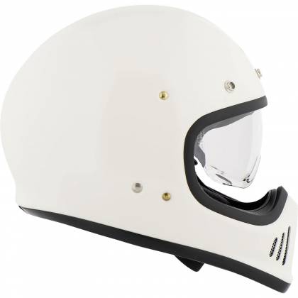 Cască Moto Dual-Sport Vintage SHOEI EX-ZERO · Alb  - 6