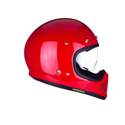 Cască Moto Dual-Sport Vintage SHOEI EX-ZERO · Roșu  - 3