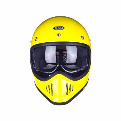 Cască Moto Dual-Sport Vintage SHOEI EX-ZERO · Galben  - 3
