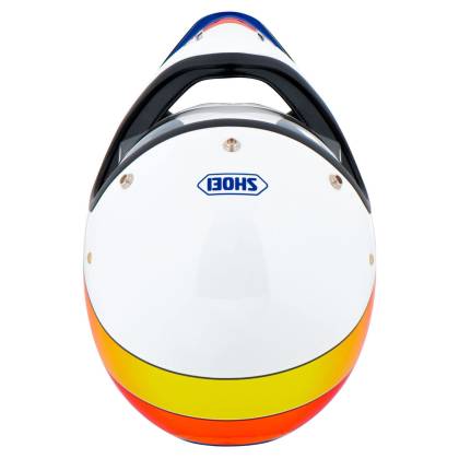 Cască Moto Dual-Sport Vintage SHOEI EX-ZERO EQUATION TC-2 · Alb / Portocaliu / Roșu / Albastru  - 7