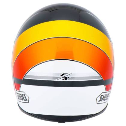 Cască Moto Dual-Sport Vintage SHOEI EX-ZERO EQUATION TC-10 · Negru / Portocaliu / Roșu / Alb  - 6