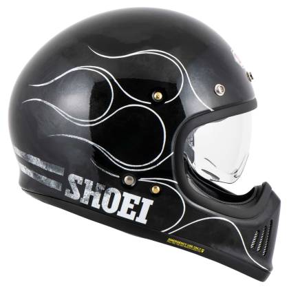 Cască Moto Dual-Sport Vintage SHOEI EX-ZERO XANADU TC-5 · Negru / Alb  - 6
