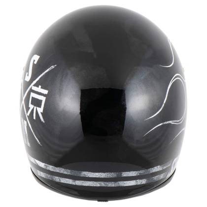 Cască Moto Dual-Sport Vintage SHOEI EX-ZERO XANADU TC-5 · Negru / Alb  - 8