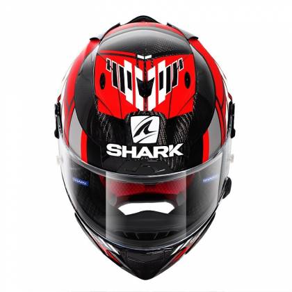 Cască Moto Integrală SHARK RACE-R PRO CARBON REPLICA ZARCO SPEEDBLOCK · Negru / Roșu / Alb  - 1