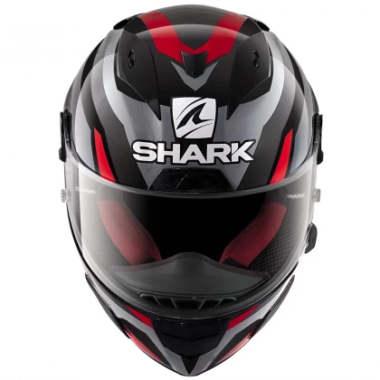 Cască Moto Integrală SHARK RACE-R PRO ASPY · Negru / Gri / Roșu  - 1