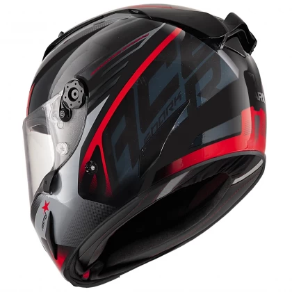 Cască Moto Integrală SHARK RACE-R PRO ASPY · Negru / Gri / Roșu  - 2