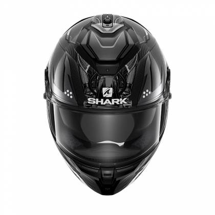 Cască Moto Integrală SHARK SPARTAN GT CARBON URIKAN · Gri / Alb  - 1
