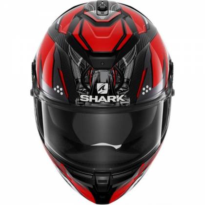 Cască Moto Integrală SHARK SPARTAN GT CARBON URIKAN · Negru / Roșu / Alb  - 2