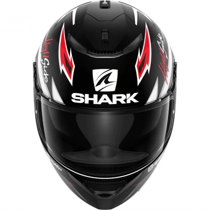 Cască Moto Integrală SHARK SPARTAN 1.2 ADRIAN PARASSOL  · Negru Mat / Gri / Roșu / Albastru  - 1