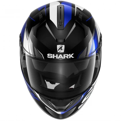 Cască Moto Integrală SHARK RIDILL 1.2 PHAZ · Negru / Albastru / Alb  - 1