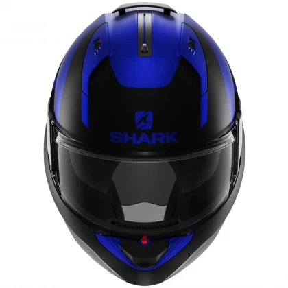 Cască Moto Modulară SHARK EVO ES KEDJE MAT · Negru / Albastru  - 1