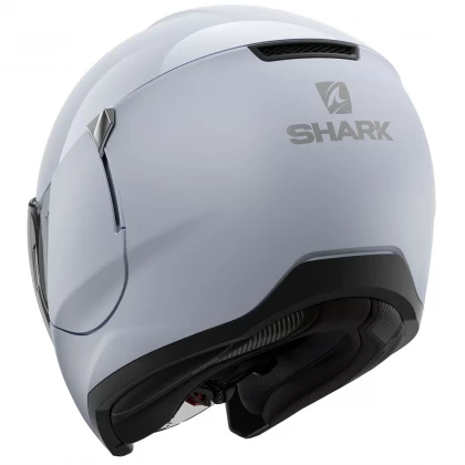 Cască Moto Open-Face SHARK CITYCRUISER DUAL BLANK · Alb / Argintiu  - 2