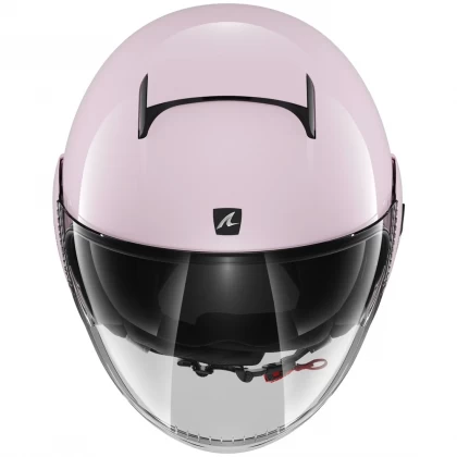 Cască Moto Open Face SHARK NANO BLANK · Roz  - 1