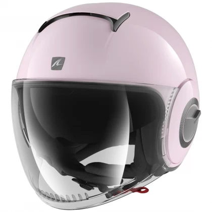 Cască Moto Open Face SHARK NANO BLANK · Roz  - 0