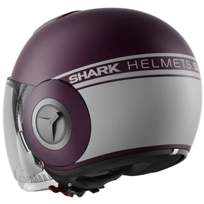 Cască Moto Damă Open-Face SHARK NANO STREET NEON MAT · Mov / Gri  - 2