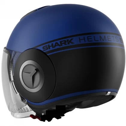 Cască Moto Open Face SHARK NANO STREET NEON MAT · Albastru / Negru  - 5